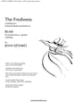 The Freshness SATB choral sheet music cover